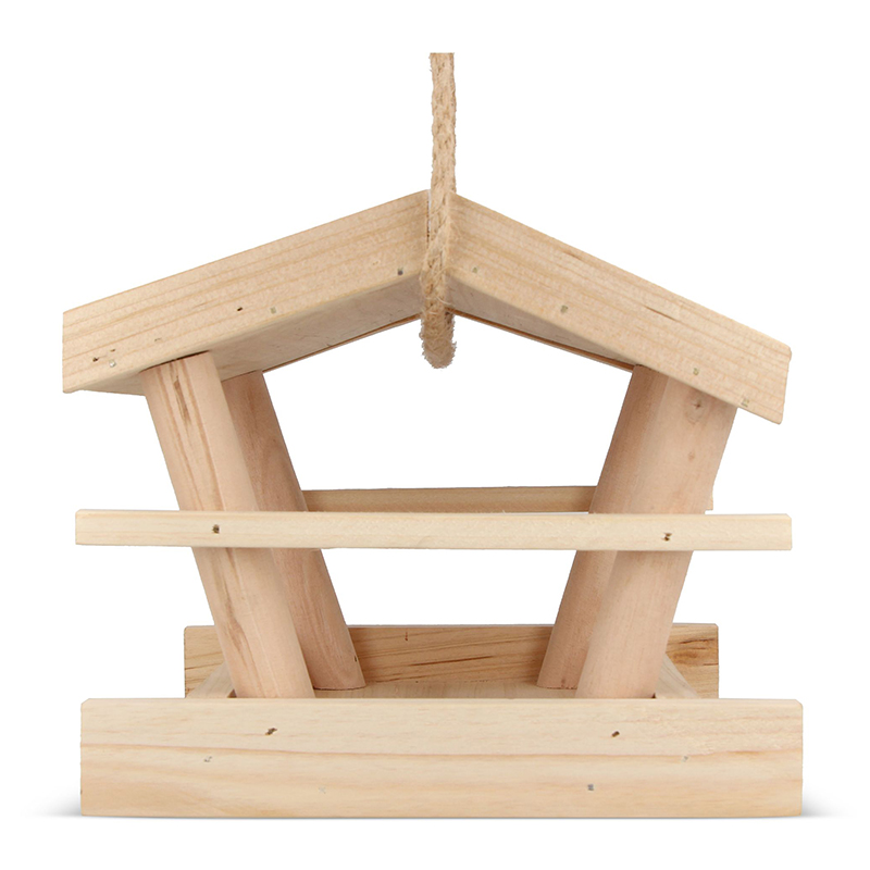 Houten voederhuisje - Afbeelding 2